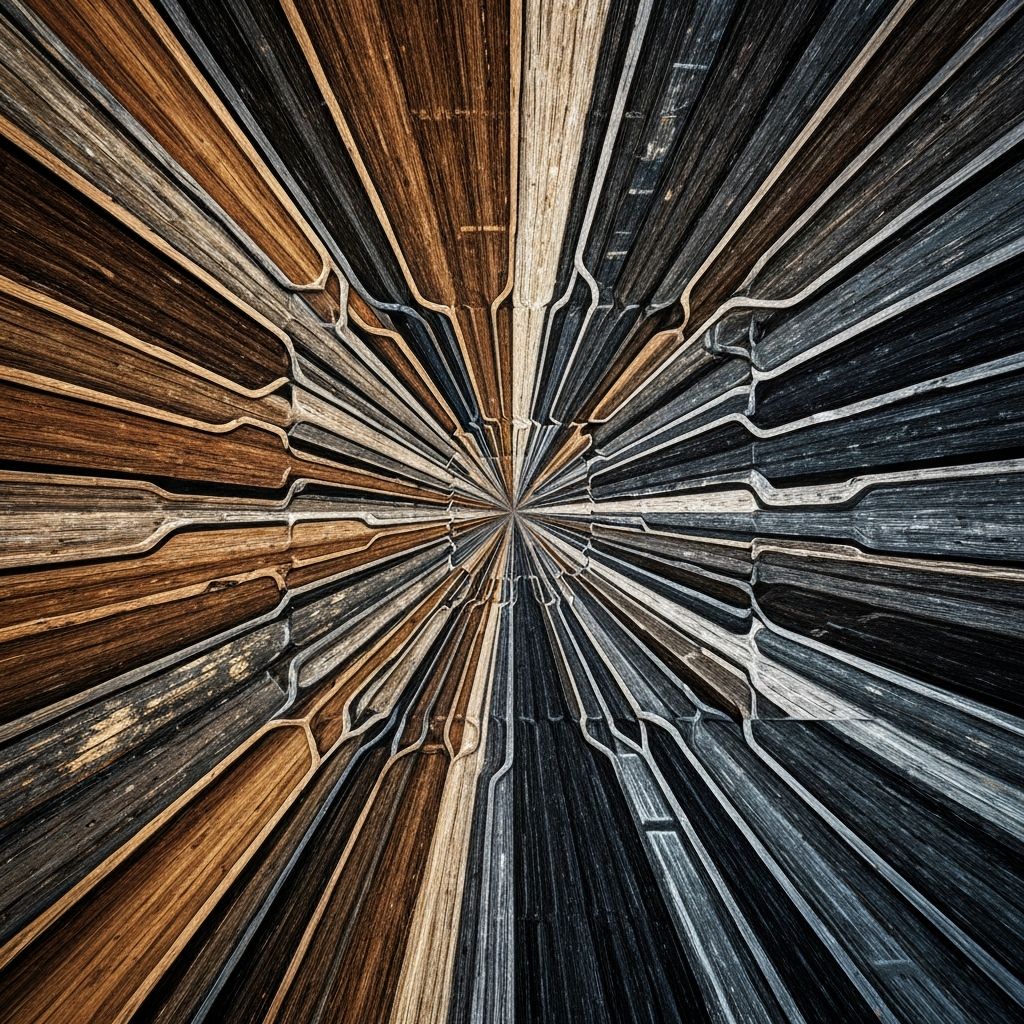 A central reference image splitting into two streams labeled "Character DNA" and "Aesthetic DNA", both converging into a new generated image that blends both perfectly